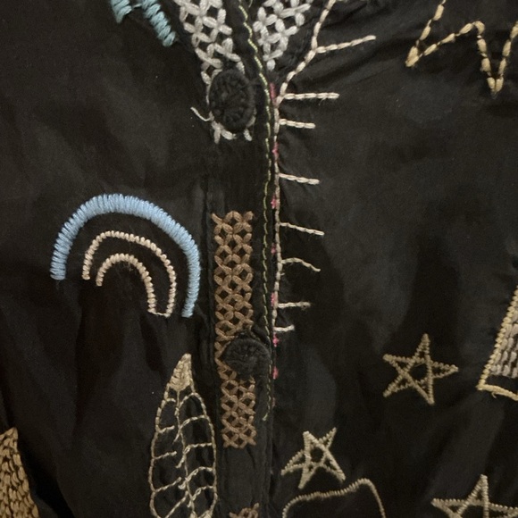 Johnny Was Biya Picassa ( Storybook) Shirt S - Picture 13 of 16